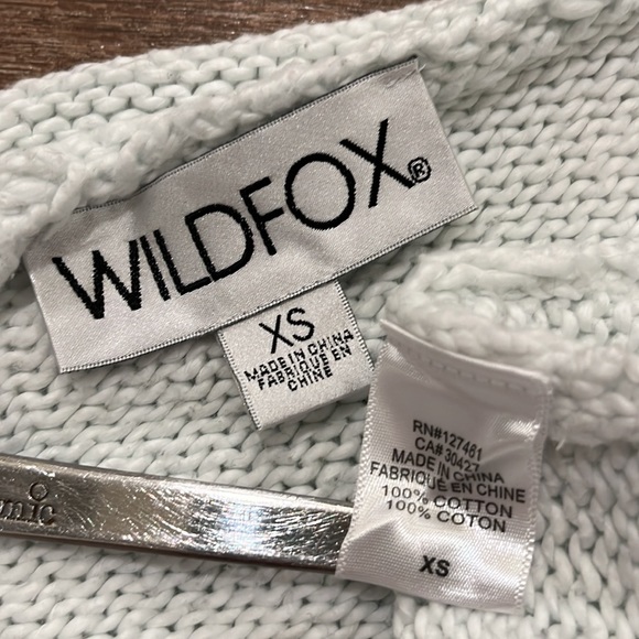 Wildfox Palmetto Heart Crop Sweater - Picture 13 of 14